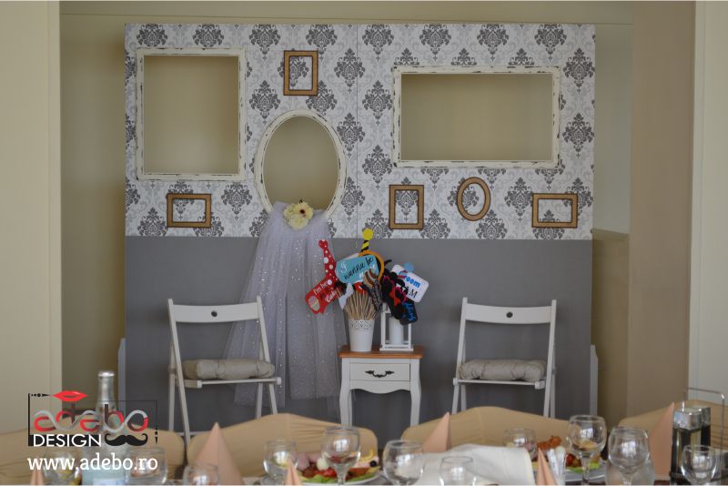 photo corner nunta