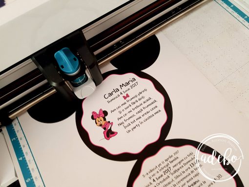 Invitatie botez Minnie 1