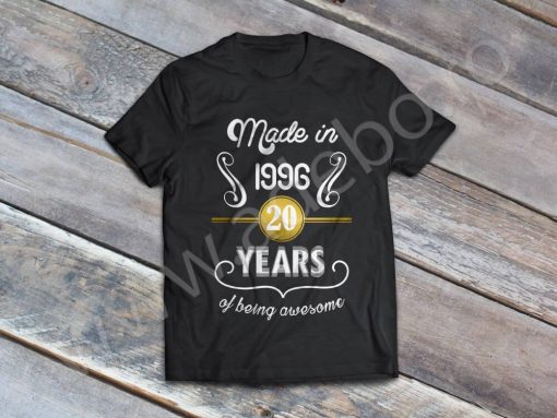 Tricou personalizat 20 ani – Made in