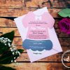 Invitatie botez Fustita Roz