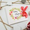 Invitatie nunta Sibel - invitatie florala