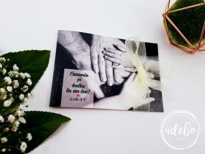 Invitatie nunta si botez la un loc