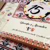 Plic bani nunta - motive traditionale
