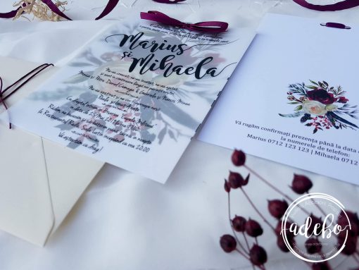 Invitatie nunta Rina 2