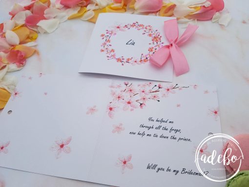 Invitatie nunta flori de cires 5