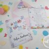 Invitatie botez fetite - Watercolor 1