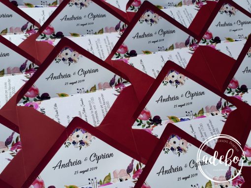 Invitatie nunta Boho 2