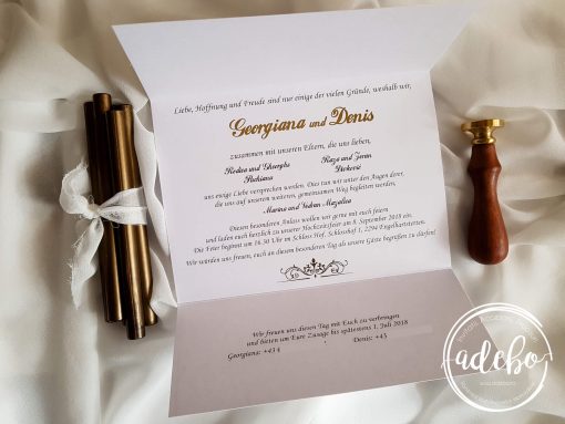 Invitatie nunta Godi 2