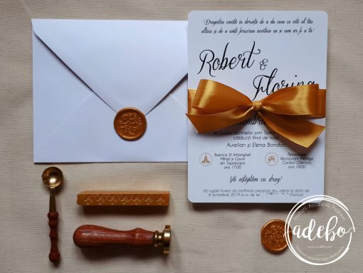 Invitatie nunta Goldy 2