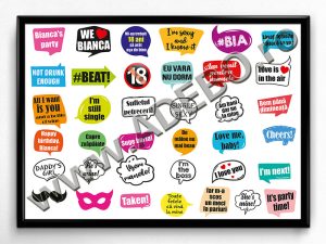 Propsuri personalizate 18 ani