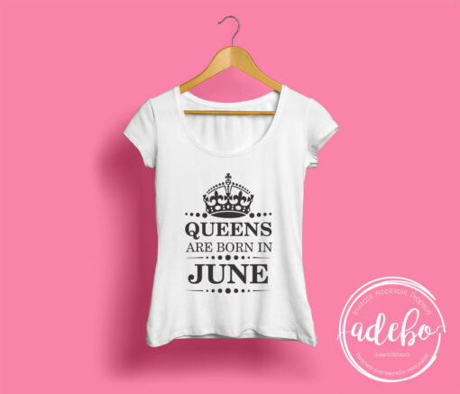Tricou personalizat - Queens are born