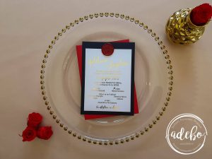 Alternative view of Invitatie nunta Luxury Red