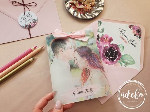 Invitatie nunta Roxa