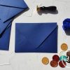 Plicuri facute manual - Albastru Royal