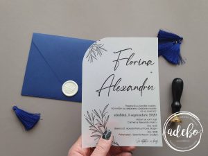 Invitatii nunta pe Vellum
