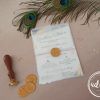 Invitatie nunta Waves Gold