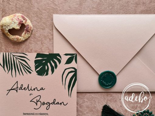 Alternative view of Invitatie nunta Aralia