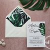 Invitatie nunta Colocasia