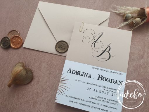 Alternative view of Invitatie nunta Rhapi