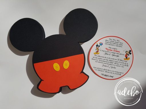 Alternative view of Invitatie botez Mickey