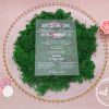 Invitatii nunta plexiglas - Dusty Rose