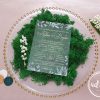 Invitatii nunta plexiglas - White and Gold