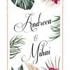 Invitatie nunta Digitala – Tropicala