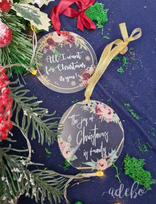 Alternative view of Glob din plexiglas - Model 3