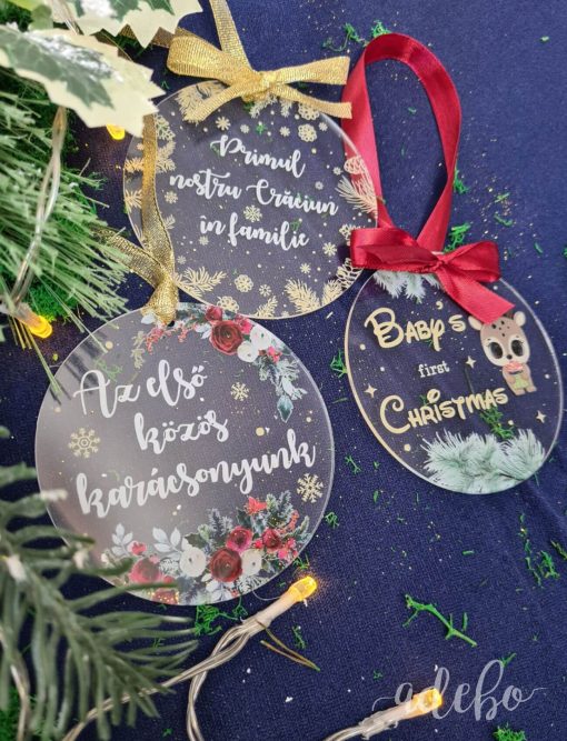 Alternative view of Glob din plexiglas - Model 8