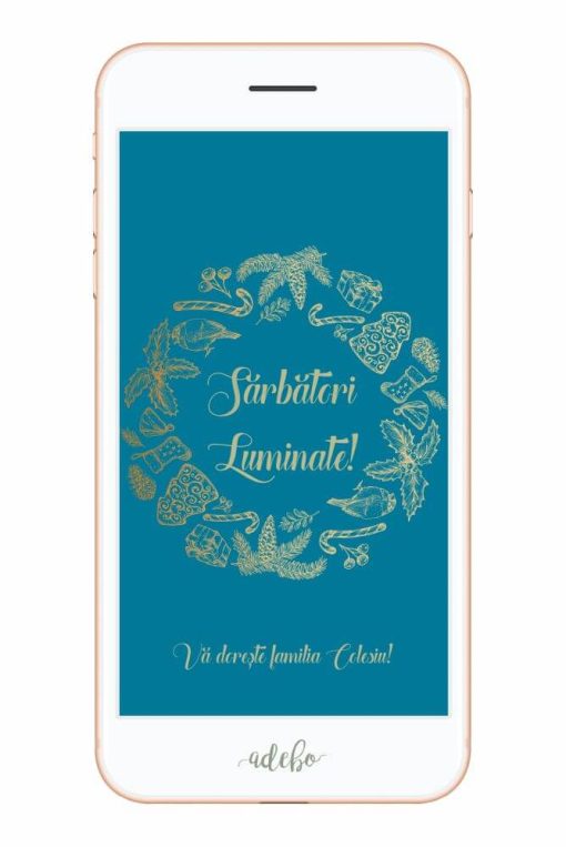 Felicitare digitala video - model 5