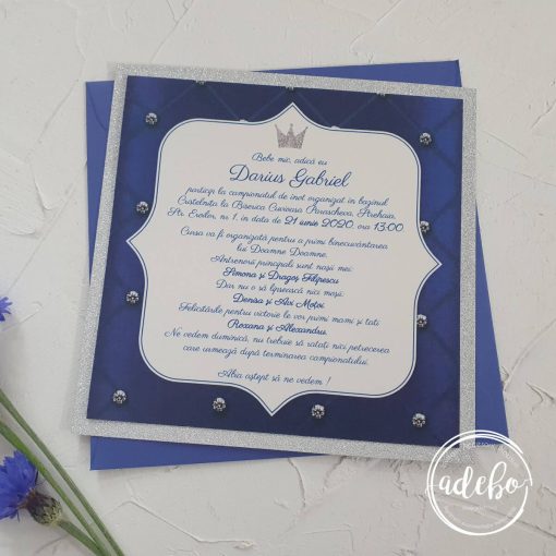 Invitatie de botez Print