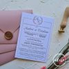 Invitatie de nunta Criana Dusty Rose