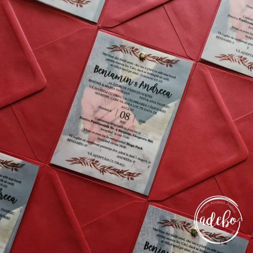 Invitatie de nunta cu poza 3