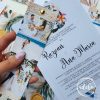 Invitatie de nunta Exotic