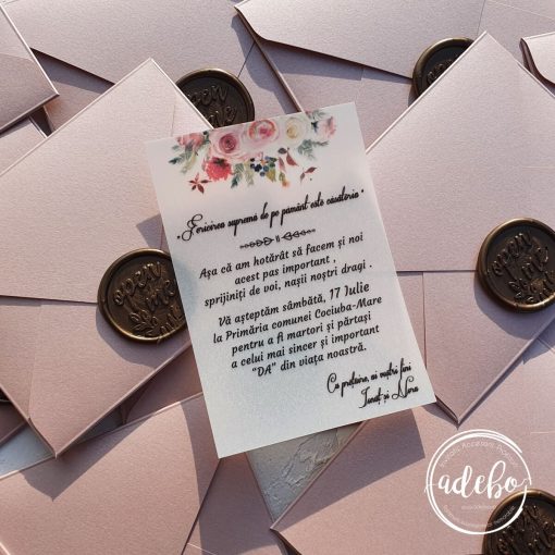 Invitatie de nunta Mini 3