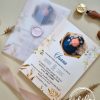 Invitatie botez de toamna