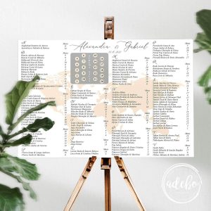 Lista invitati - Opis - harta lumii
