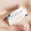 Plic dar - navy blue and gold