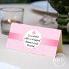 Plic bani botez - Roz deschis