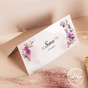 Plic bani botez - Sara 1