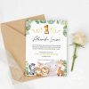 Invitatie aniversare 1 an - Jungle Party