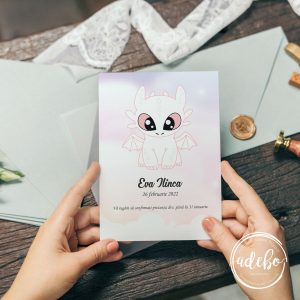 Invitatie botez Dragonel 1