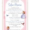 Invitatie botez digitala - printesa Sofia