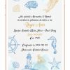 Invitatie botez digitala - tematica marina
