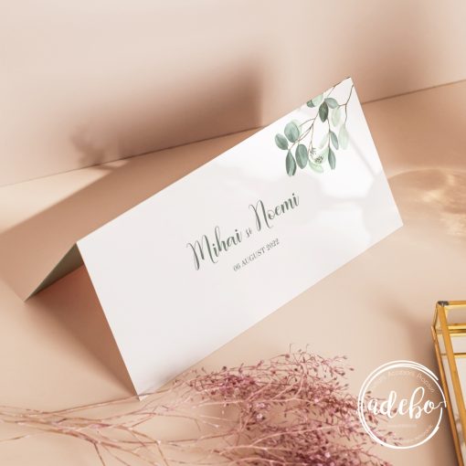 Plic dar nunta - Eucalipt 1
