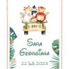 Invitatie digitala botez - Safari