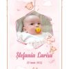 Invitatie digitala botez - Ursuleti si baloane