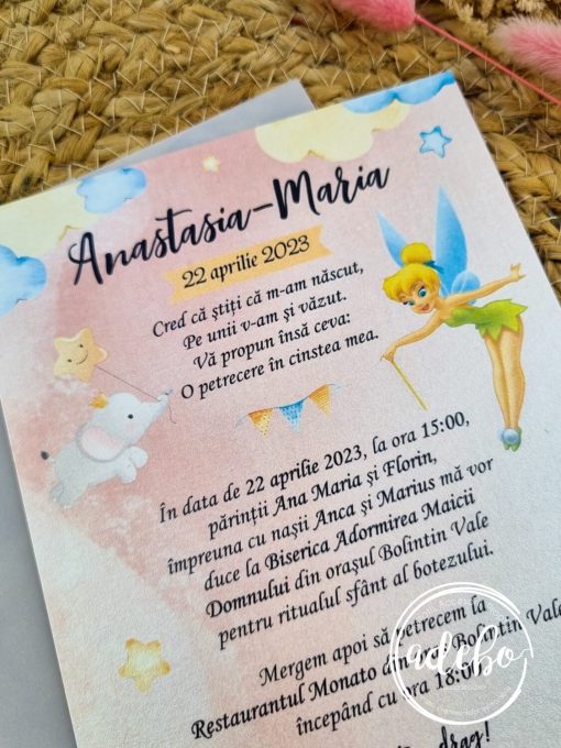 Invitatie botez Twinkle little star 1