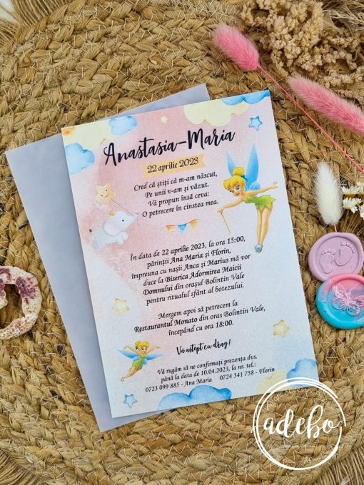 Invitatie botez Twinkle little star 4