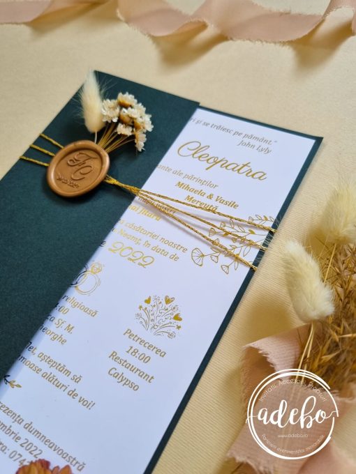 Invitatie nunta Cleopatra 3